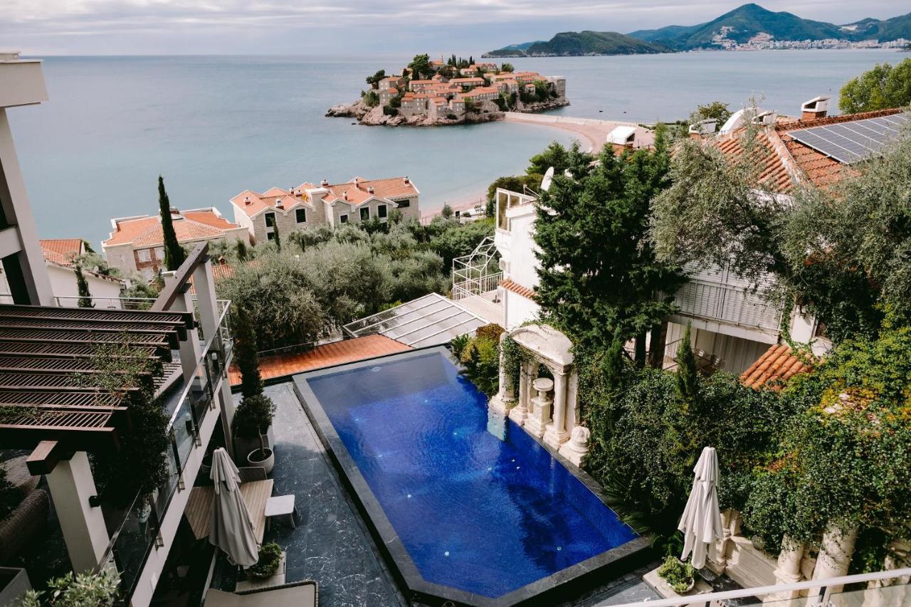 Villa Geba Boutique Hotel Sveti Stefan Dış mekan fotoğraf