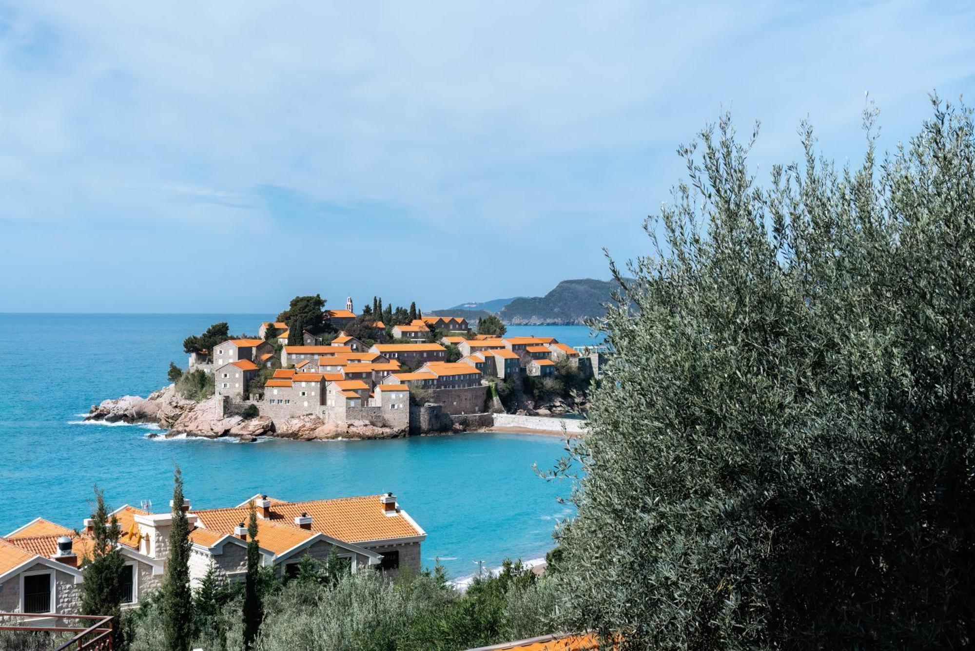 Villa Geba Boutique Hotel Sveti Stefan Oda fotoğraf
